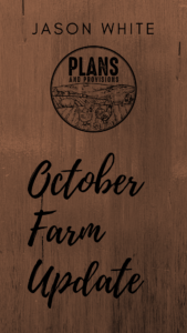 P&P 025: October Farm Update