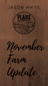 P&P 028: November Farm Update